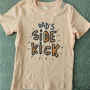 NWT Kids Unisex Carters Size 3T Salmon Colored Shirt